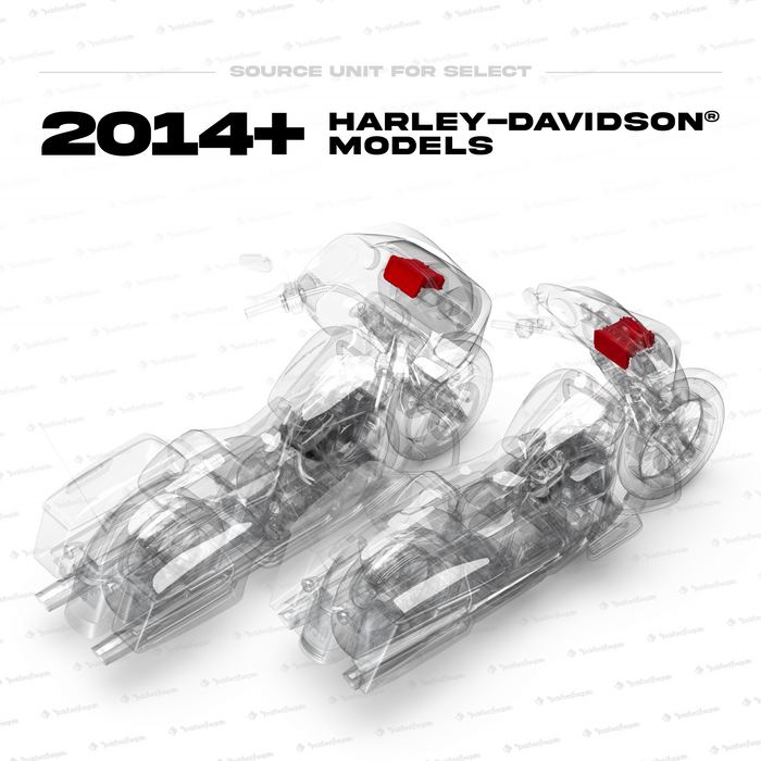 Rockford Fosgate Infotainment Source Unit (PMX-HD14) | 2014+ Harley-Davidson