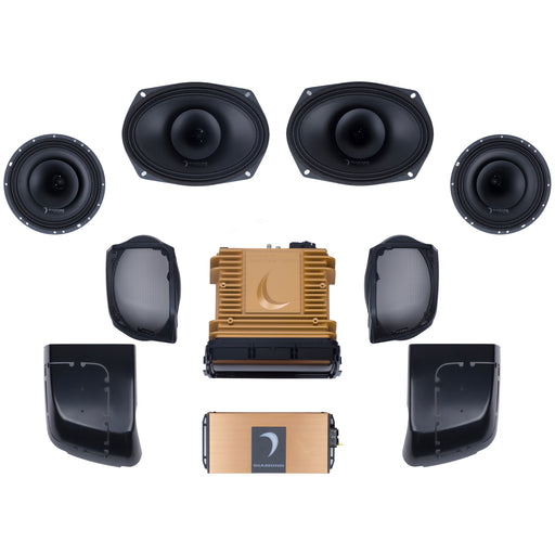 Diamond Audio Head Unit & Horn Stage III Bundle | '14 - '23 Harley-Davidson® Touring