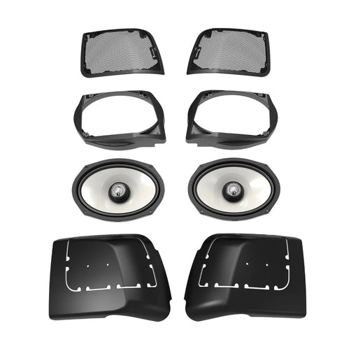 Diamond Audio 6x9 Saddlebag 2-Way RGB Installation Kit | '14 - '23 Harley-Davidson® Touring