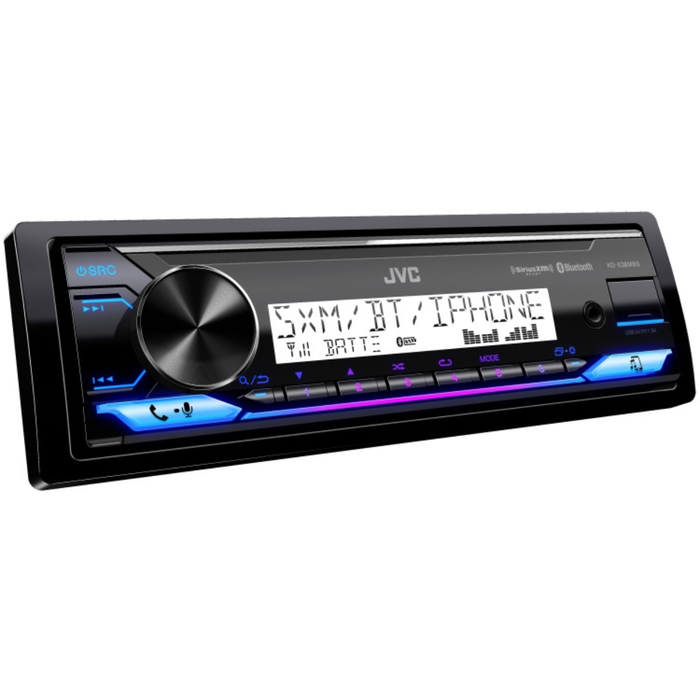 JVC KD-X38MBS Plug & Play Bundle (Marine) | '99 - '13 Harley-Davidson® Touring