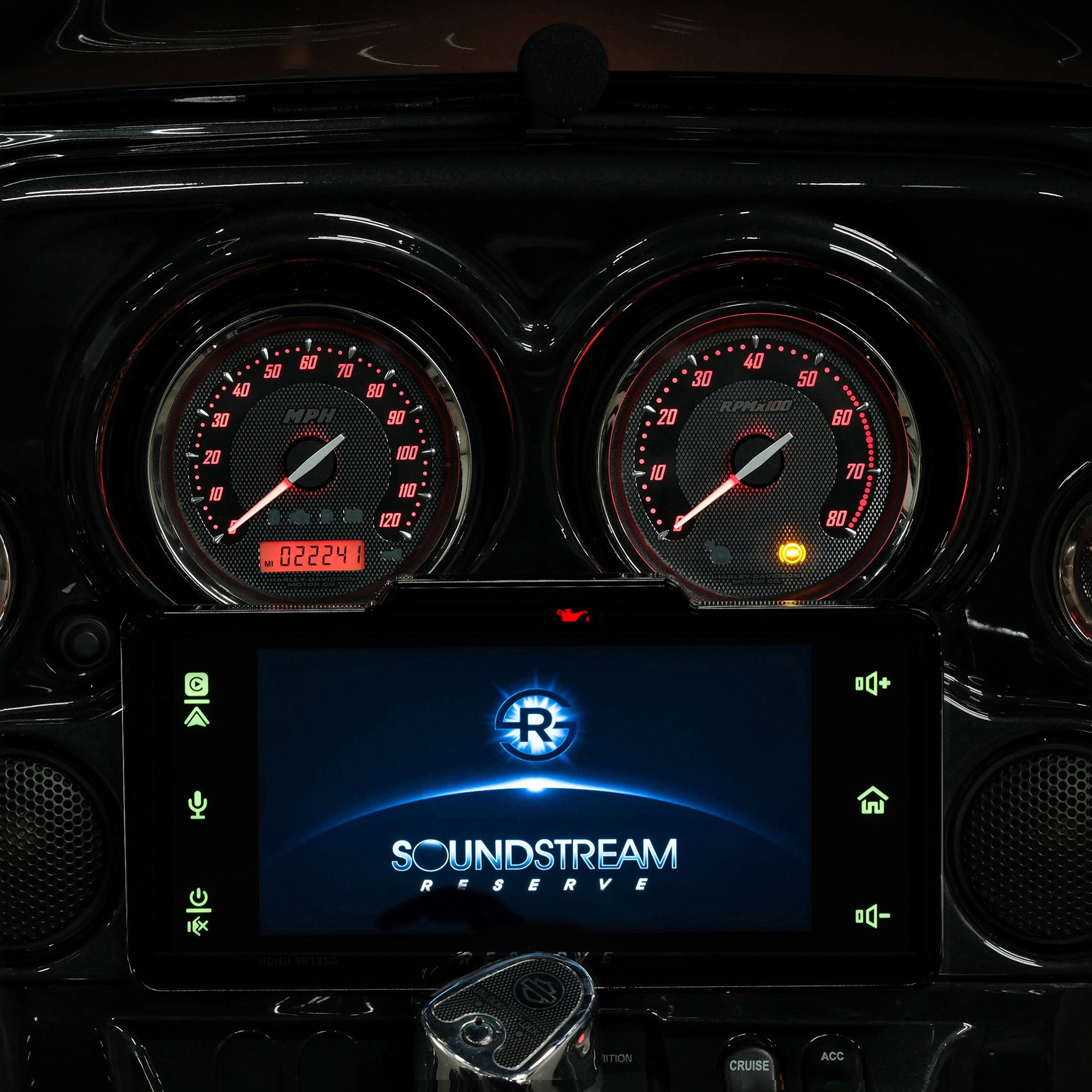 Soundstream Reserve Harley-Davidson Head Unit (WHD.SG) | '98 - '13 Har ...