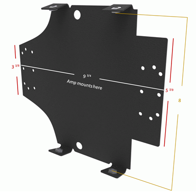 Amplifier Mounting Bracket | 2014+ Road Glide