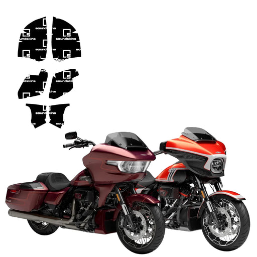 Soundskins Pro Cut Sound Deadening Saddlebag Lid Kit | '14 - '23 Touring