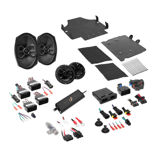 Infinity Kappa Perfect 4 Speaker & Amp Kit | '14 - '23 Harley-Davidson