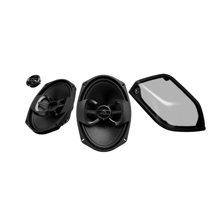 Infinity Kappa Perfect 6x9 Saddlebag Speaker & Cutout Kit | '14 - '23 Harley-Davidson