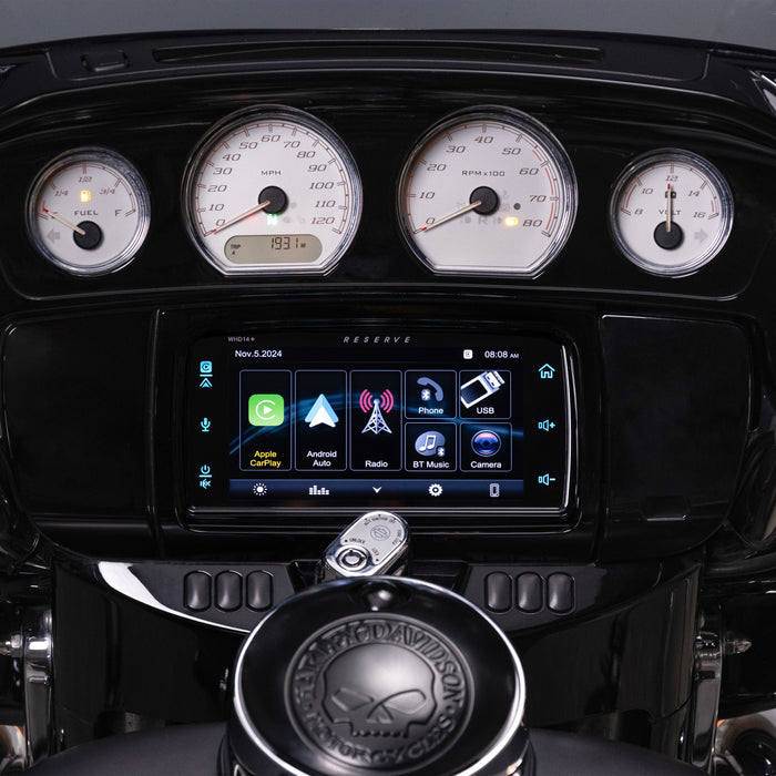 Soundstream Reserve Harley-Davidson Head Unit (WHD14+) | 2014+ Harley-Davidson