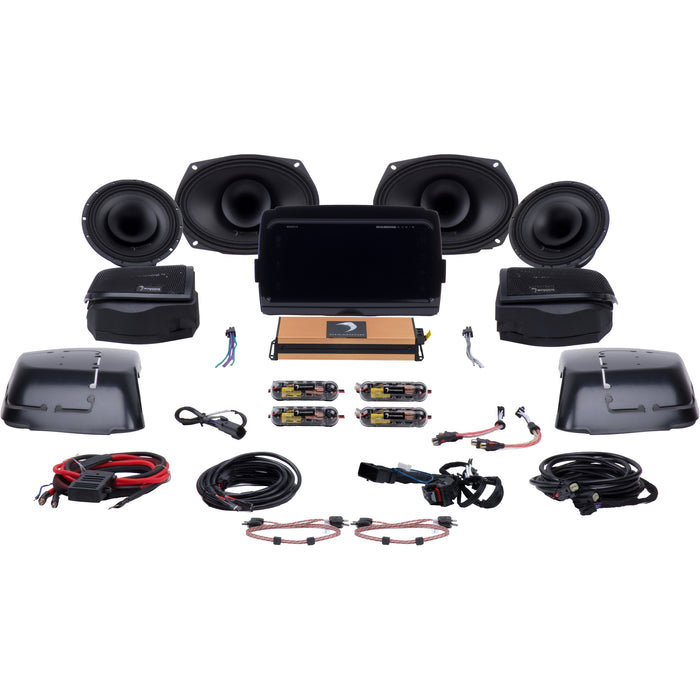 Diamond Audio Head Unit & Stage III Bundle | 2014+ Harley-Davidson Touring