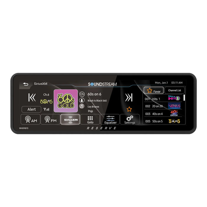 Soundstream Reserve Head Unit (WHD.9813) | '98 - '13 Harley-Davidson® Touring