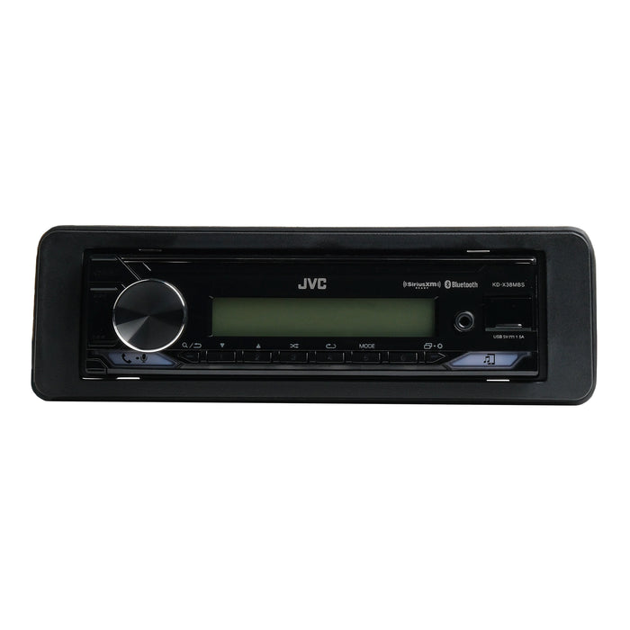 JVC KD-X38MBS Plug & Play Bundle (Marine) | '99 - '13 Harley-Davidson® Touring