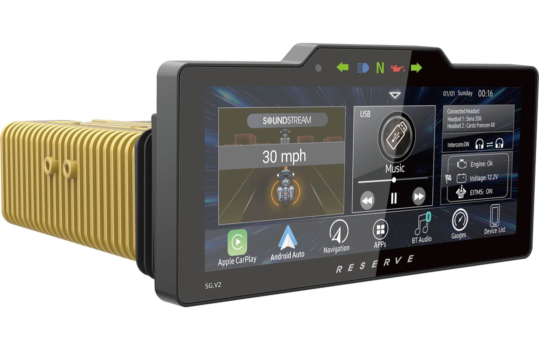 Soundstream Reserve Head Unit (SG.V2) | '98 - '13 Harley-Davidson® Street Glide