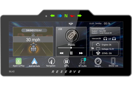 (Pre-Order) Soundstream Reserve Head Unit (SG.V2) | '98 - '13 Harley-Davidson® Street Glide