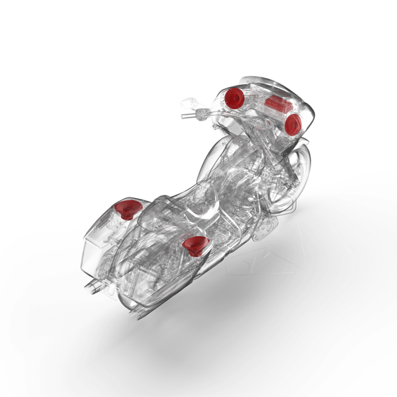 Rockford Fosgate Stage-3 Kit | 2024+ Harley-Davidson®