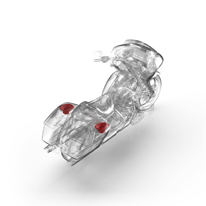 Rockford Fosgate 6x9 Saddlebag Audio Kit | 2024+ Harley-Davidson®