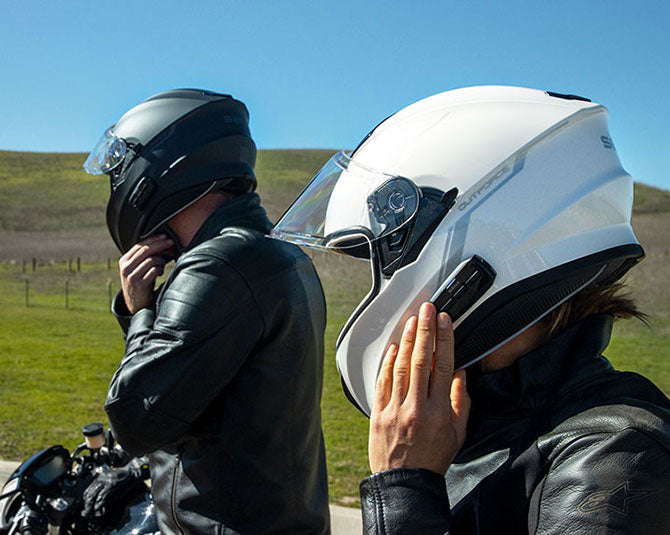 Sena Outforce Full Face Helmet — Note Cycles - Main Image