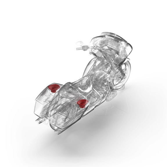 Rockford Fosgate 6x9” 2-Way Element Ready Speakers (Gen-2) | 2024+ Harley-Davidson®