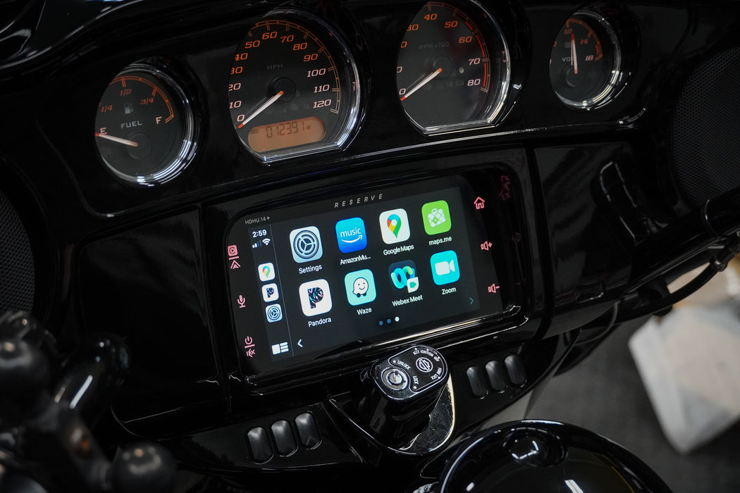 Motorcycle Headunit Apple CarPlay and Android Auto HDHU.14